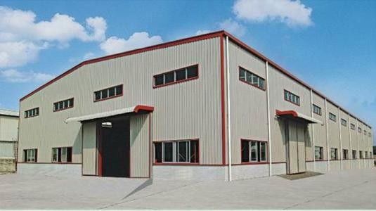 Prefab Portal Frame Logistics Steel Structure Warehouse Tiêu chuẩn GB ASTM