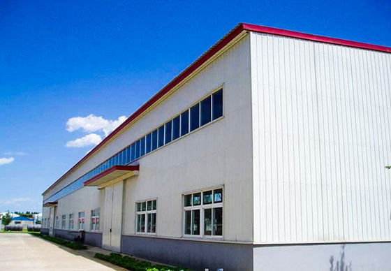 Cơ cấu thép kỹ thuật được chế tạo theo yêu cầu Xưởng kho Hangar Showroom Supermarket Xây dựng