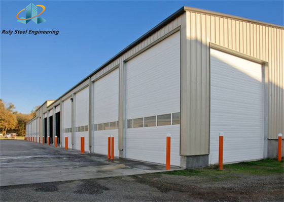 Custom Large Span Steel Workshop Prefab cấu trúc với H-Section Beams