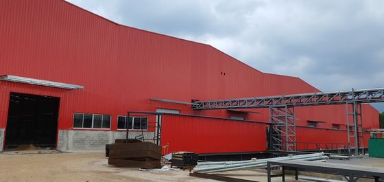 Nhà kho kết cấu thép tiền chế dầm chữ H, kích thước tùy chỉnh