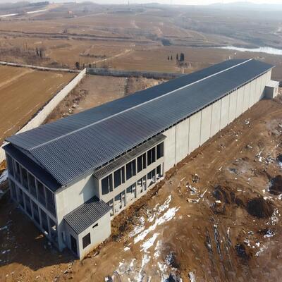 Nhà thép tiền chế Chicken Coop Steel Buildings Farm Steel Structure Chicken House