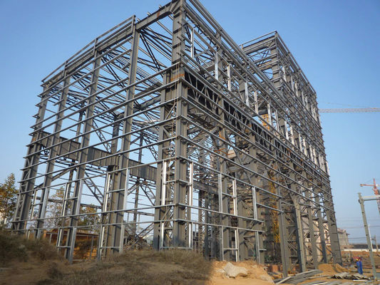 Nhà máy thép công nghiệp tiền kỹ thuật / Tòa nhà xưởng kim loại nặng