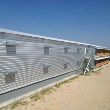 Nhà kho gà thép tiền chế, kết cấu nhẹ Q235B Q355B