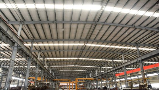Nhà xưởng nhà kho kết cấu thép tiền chế với khẩu độ lớn