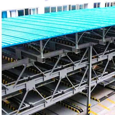 Cấu trúc bãi đậu xe bằng thép Prefab Multi-storey Large Span Q235B Q355B