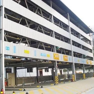 Cấu trúc bãi đậu xe bằng thép Prefab Multi-storey Large Span Q235B Q355B