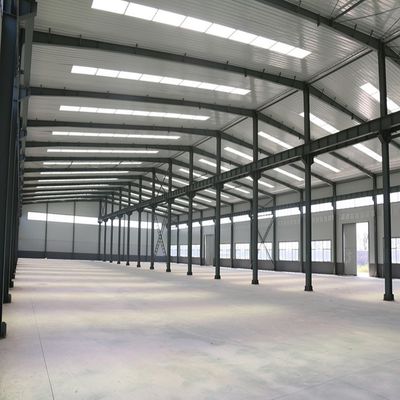 Cấu trúc thép kỹ thuật trước phòng bóng lông Q235B Q355B Vật liệu