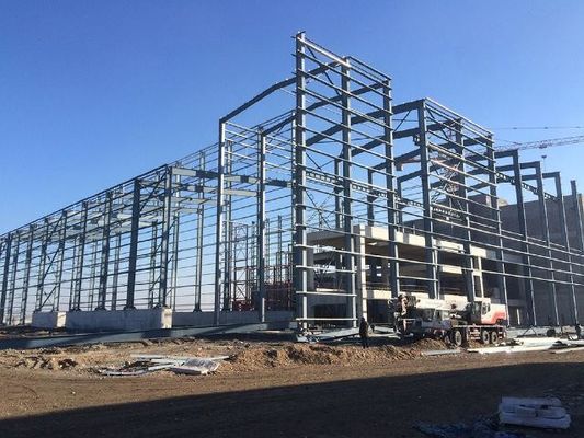 Xây dựng cấu trúc thép kinh tế nhựa đúc nóng H phần khung phần kho tiền chế