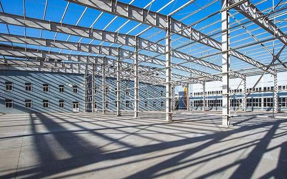Nhà xưởng kết cấu thép Prefab Nhà kho công nghiệp