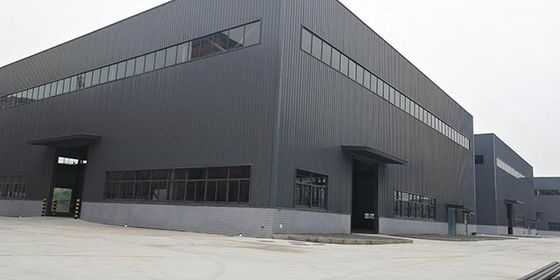 Cấu trúc thép kẽm / sơn Cấu trúc kho dự chế Cấu trúc thép Xưởng xây dựng khung thép