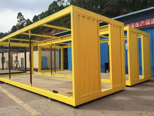 Nhà container lắp ghép mạ kẽm với tấm panel bông thủy tinh