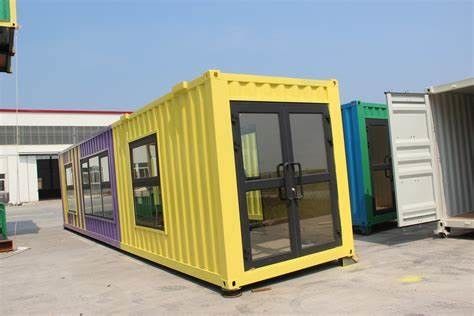 Nhà container lắp ghép mạ kẽm với tấm panel bông thủy tinh