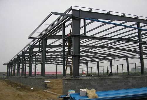 Tòa nhà cấu trúc thép tiền chế với vạch H-Section được chứng nhận CE