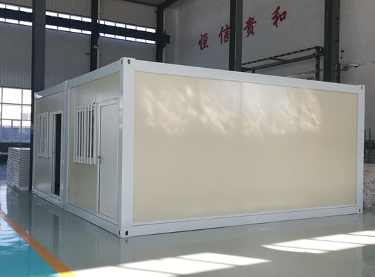 Nhà container lắp ghép bằng thép mạ kẽm chống cháy, tuổi thọ 25 năm