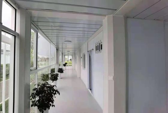 Nhà container lắp ghép bằng thép mạ kẽm chống cháy, tuổi thọ 25 năm