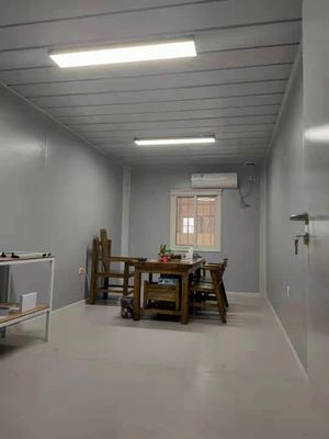Nhà container lắp ghép bằng thép mạ kẽm chống cháy, tuổi thọ 25 năm