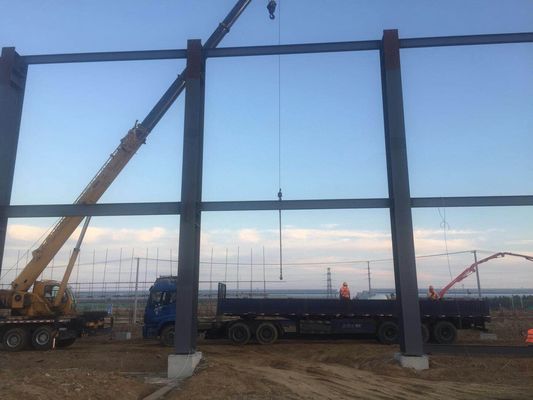 H phần thép Prefab nhà kho xây dựng nóng cán mạ công nghiệp kinh tế trọng lượng nhẹ