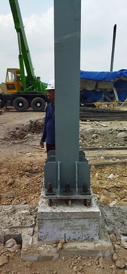 Xưởng chế tạo cấu trúc thép Prefab Long Span Easy Assemble with Crane
