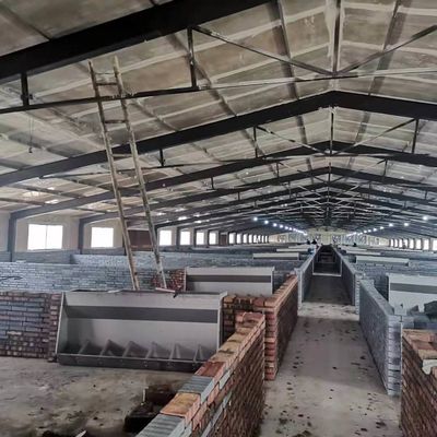 Quick Build Prefab Metal Shed Cấu trúc thép kim loại chống động đất