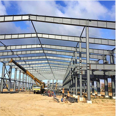 Xây dựng nhanh Thép cấu trúc thép màu tường bảng Prefab Ống xăng