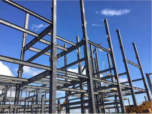 Quick Build Prefab Metal Shed Cấu trúc thép kim loại chống động đất