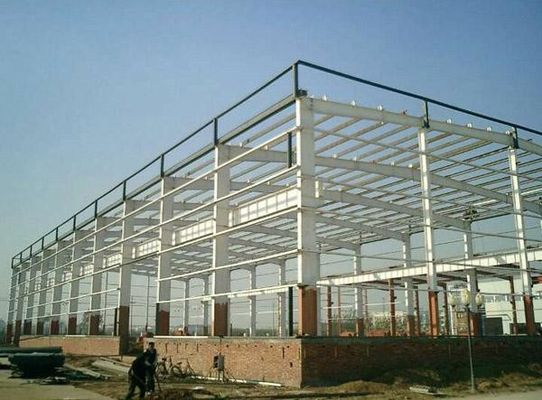 Dễ bảo trì Xưởng thép chế tạo sẵn Cấu trúc thép Tòa nhà công nghiệp