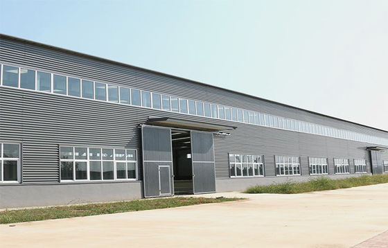 Cấu trúc thép Kho hàng bất động sản Nhà máy chế tạo sẵn Tòa nhà xây dựng Nhà kho thép Cấu trúc xưởng