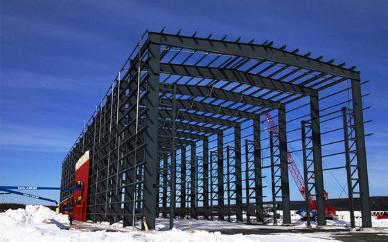 Xây dựng nhanh Thép cấu trúc thép màu tường bảng Prefab Ống xăng