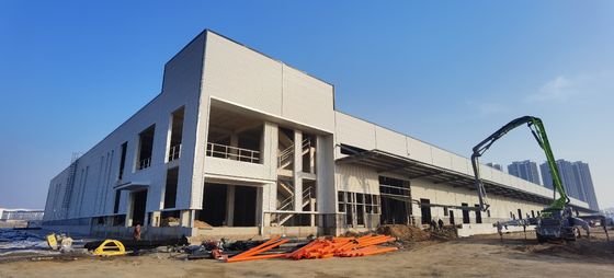 Cửa hàng khoan thép cấu trúc thép Prefab Long Span Q235B Q355B