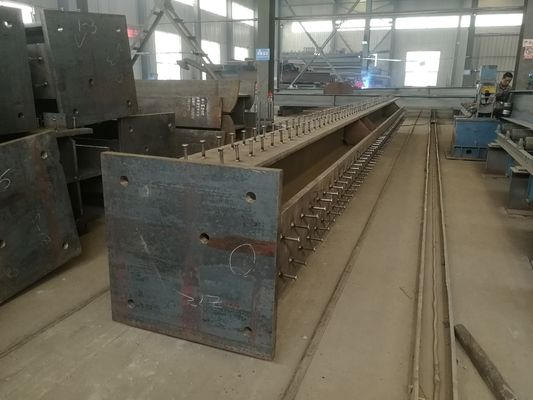 Cấu trúc thép tiền chế H-Section Column Beam Q235B Q355B