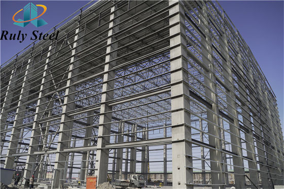 Thiết kế cấu trúc thép kim loại Prefab cho xây dựng kho