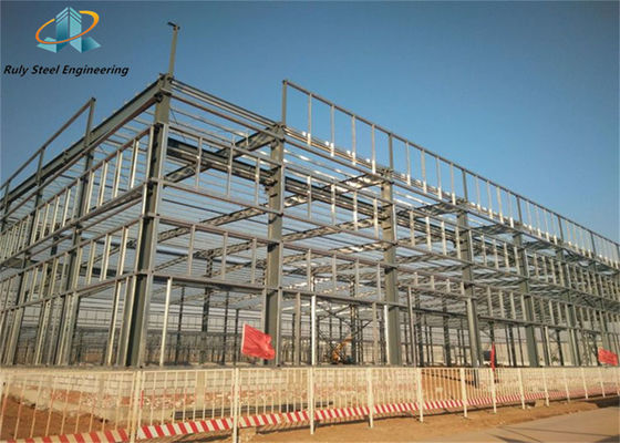 Sản phẩm bán nóng Cấu trúc thép tiền chế Cấu trúc kho lớn Cửa hàng xưởng Xưởng xây dựng nhà máy Với xây dựng xi măng cống