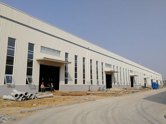 Q235B Cơ cấu thép Kỹ sư xây dựng kho lưu trữ kim loại