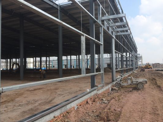 Xây dựng cấu trúc kim loại thép Prefab Xây dựng dài