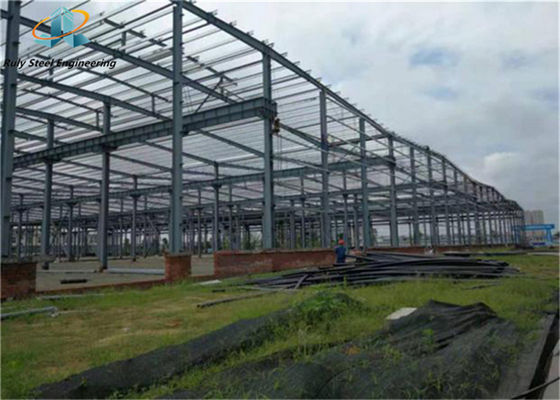 Bảo vệ tiếng ồn Thiết kế cấu trúc tiết kiệm năng lượng Xây dựng nhanh Prefab / khung kim loại chế tạo sẵn / cấu trúc thép Wor