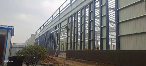 Xây dựng kim loại/hệ thống thép/hầm gia cầm/trọng lượng nặng/tháng nhẹ/Bộ hội thảo cấu trúc thép công nghiệp