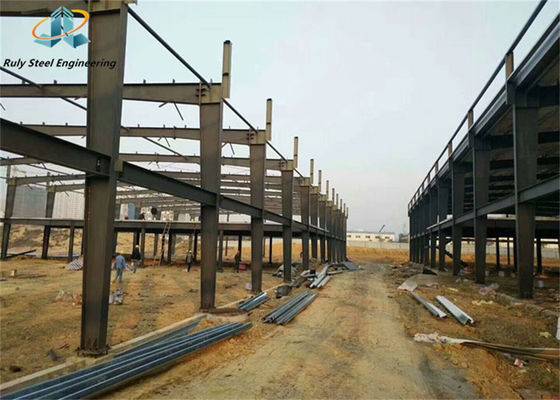 Ứng dụng tùy chỉnh cấu trúc thép ổn định Prefab Tòa nhà Xưởng làm bằng thép cấu trúc