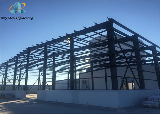 Ứng dụng tùy chỉnh cấu trúc thép ổn định Prefab Tòa nhà Xưởng làm bằng thép cấu trúc