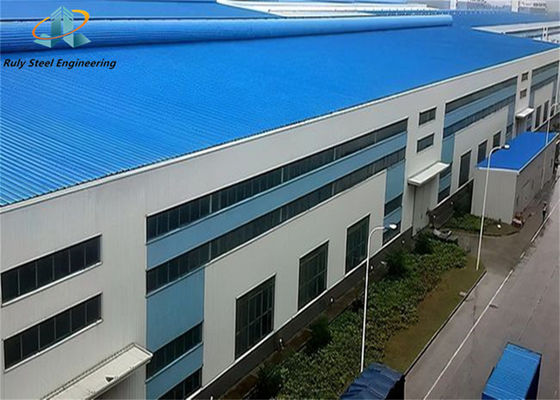 Xây dựng kim loại galvanized tiền chế H Phần Q235 Xây dựng cấu trúc thép / nhà kho / kho / xưởng