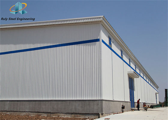 Long Span Prefabricated/Prefab H Beam Design Xây dựng kim loại Q355/Q235 Nhà máy Kho hàng Xưởng luyện thép