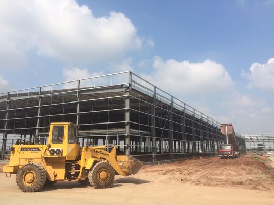 Sắp ráp nhanh thép H-Section thiết kế hiện đại chuyên nghiệp cấu trúc thép sản xuất