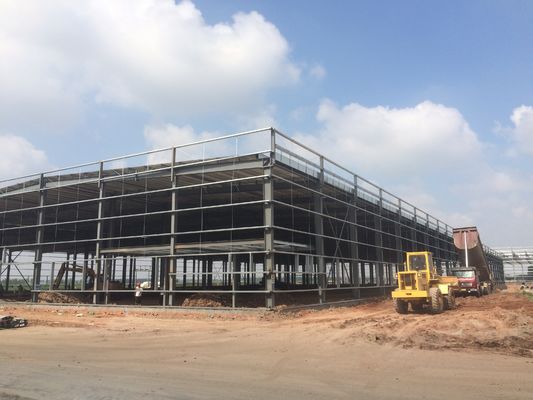 Kinh tế chất lượng cao Pre-được thiết kế Prefabricated Steel Structure Factory Warehouse