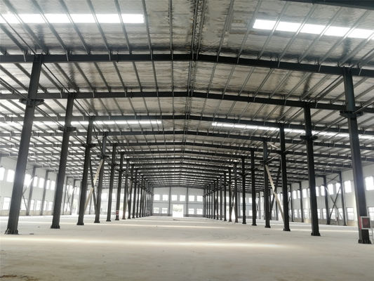 Q235/Q355 Xây dựng Prefab Easy Assembly Tòa nhà Xây dựng Cấu trúc thép / kho khung thép