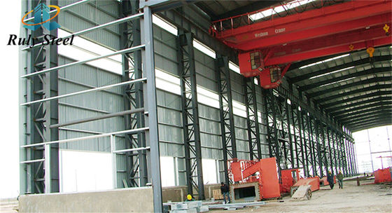 Nhà máy xây dựng thép với Q355B hoặc Q235B Purlin Steel Beam Warehouse