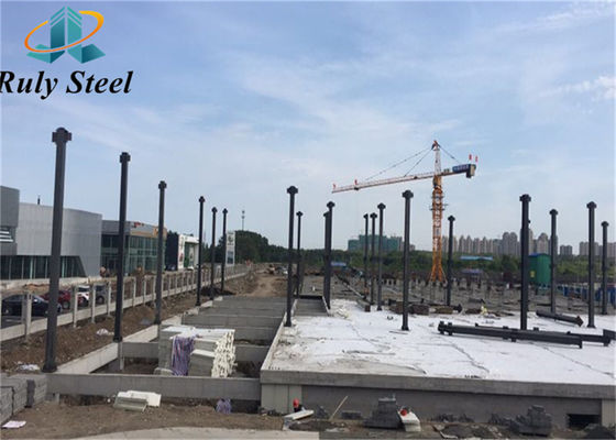 Xây dựng cấu trúc thép tiền chế tùy chỉnh cán nóng với kho chứng nhận CE / ISO / SGS