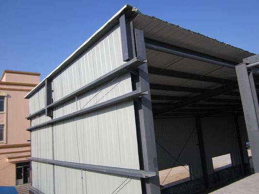 Công nghiệp thép nhẹ cấu trúc tiền chế khung kim loại xây dựng tòa nhà kho