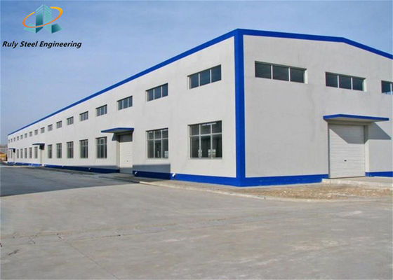 Cấu trúc khung thép cường độ cao Kho dự bị xây dựng kim loại