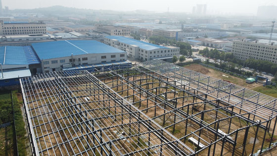 Cấu trúc khung thép 100m * 30m Tòa nhà kho thép được chế tạo sẵn