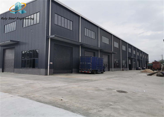 Q355B Cấu trúc thép chế tạo sẵn Tòa nhà lắp ráp nhanh Kho lưu trữ
