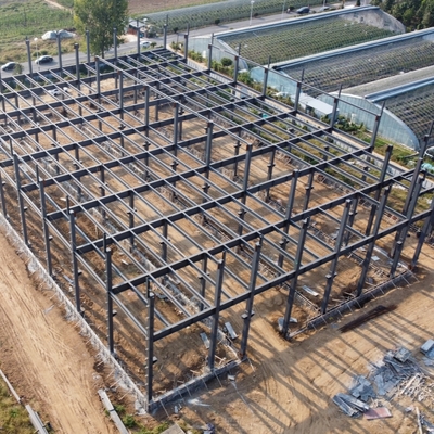 Prefab Steel Structure Warehouse H-Section Q355 Kết nối Bolt